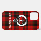 Clan Brodie Wappen Abzeichen und Tartan Case-Mate iPhone Hülle (Rückseite (Horizontal))