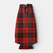 Clan Brodie Wappen Abzeichen und Tartan Flaschenkühler (Rückseite)
