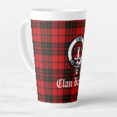 Clan Brodie Wappen Abzeichen und Tartan Milchtasse (Linke Ecke)