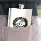 Clan Brodie Wappen Flachmann (Beispiel)