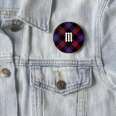 Clan Brown Tartan Button (Beispiel)