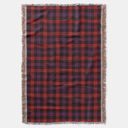 Clan Brown Tartan Decke (Vorderseite Vertikal)