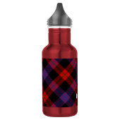 Clan Brown Tartan Edelstahlflasche (Links)