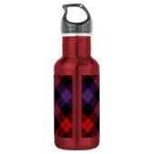 Clan Brown Tartan Edelstahlflasche (Rückseite)