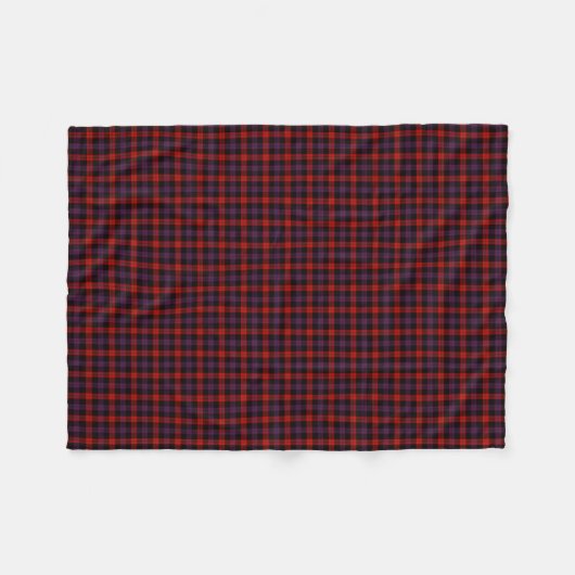 Clan Brown Tartan Fleecedecke (Vorderseite (Horizontal))