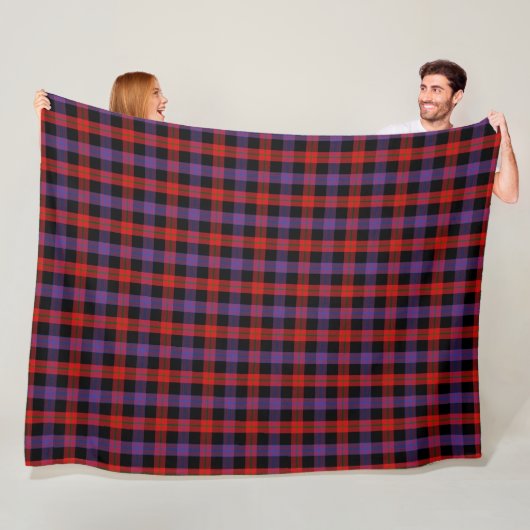 Clan Brown Tartan Fleecedecke (Beispiel)
