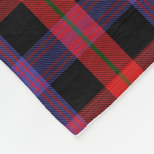 Clan Brown Tartan Fleecedecke (Ecke)