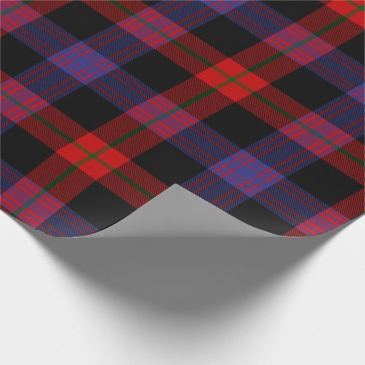 Clan Brown Tartan Geschenkpapier (Ecke)