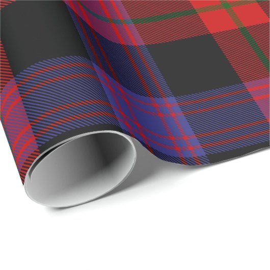 Clan Brown Tartan Geschenkpapier (Rolleneckpunkt)
