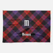 Clan Brown Tartan Geschirrtuch (Horizontal)