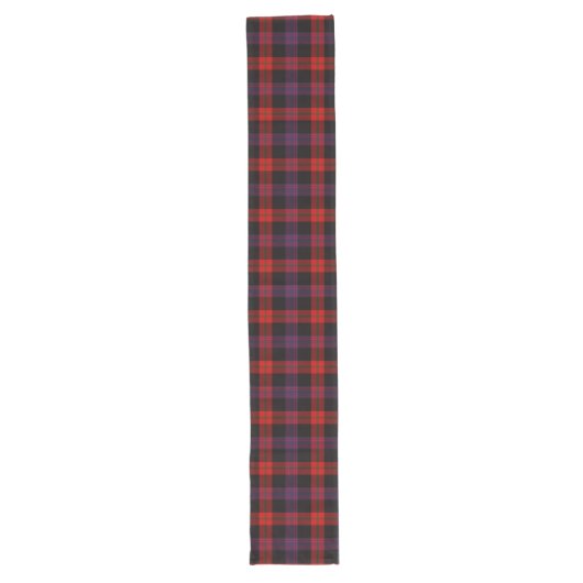 Clan Brown Tartan Kariert Großer Tischläufer (Vorderseite)