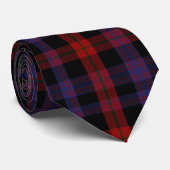 Clan Brown Tartan Kariert Krawatte (Gerollt)