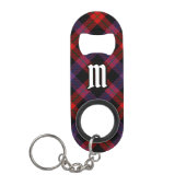 Clan Brown Tartan Mini Flaschenöffner (Vorderseite)