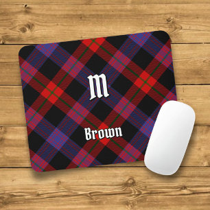 Clan Brown Tartan Mousepad