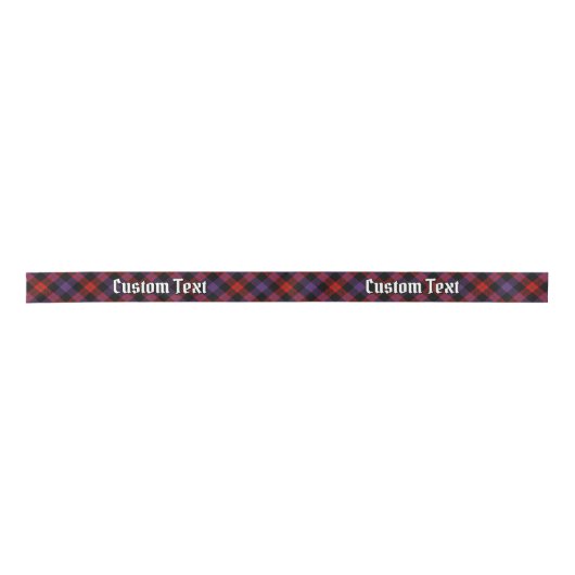Clan Brown Tartan Satinband (Vorderseite)