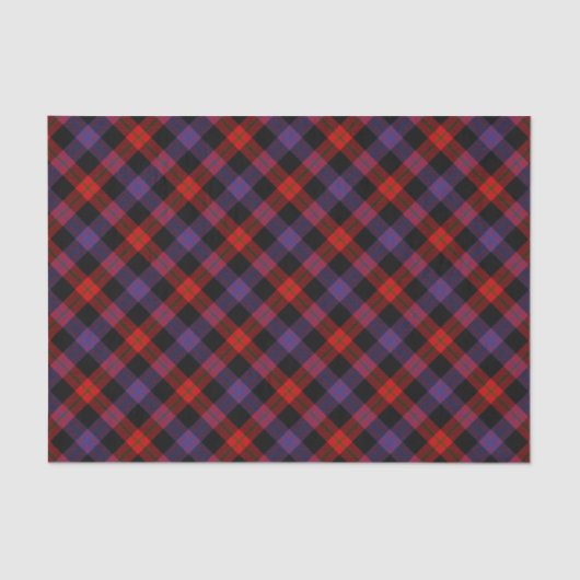 Clan Brown Tartan Seidenpapier (Vorderseite)