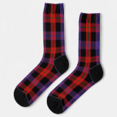 Clan Brown Tartan Socken (Linkes Detail)