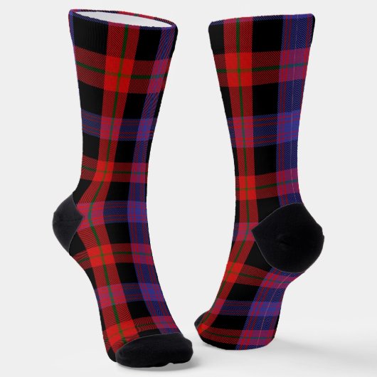 Clan Brown Tartan Socken (Gewinkelt)