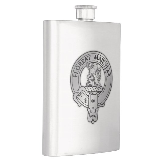 Clan Brown Wappen Flachmann (Rechts)