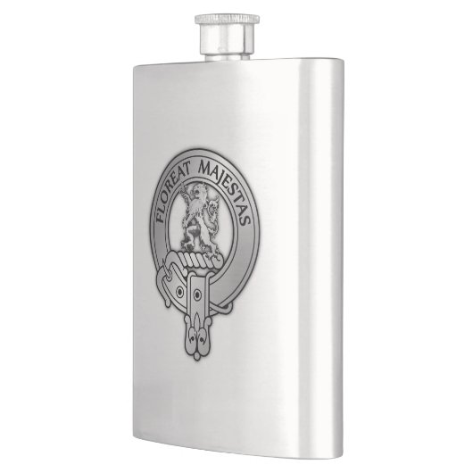 Clan Brown Wappen Flachmann (Links)