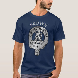 Clan Brown Wappen T-Shirt