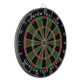 Clan Bruce Hunting Tartan Dartscheibe (Vorderseite Links)