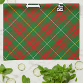 Clan Bruce Hunting Tartan Geschirrtuch (Gefaltet)