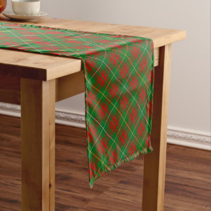 Clan Bruce Hunting Tartan Großer Tischläufer