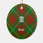 Clan Bruce Hunting Tartan Keramik Ornament (Links)