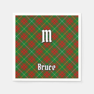 Clan Bruce Hunting Tartan Serviette