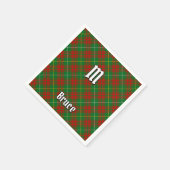 Clan Bruce Hunting Tartan Serviette (Ecke)