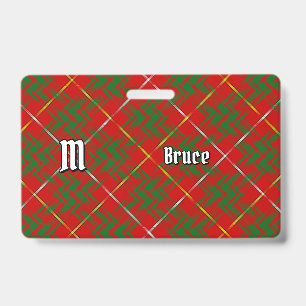 Clan Bruce Tartan Ausweis