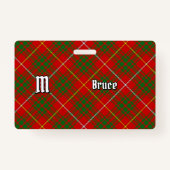 Clan Bruce Tartan Ausweis (Vorderseite)
