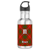 Clan Bruce Tartan Edelstahlflasche (Vorderseite)