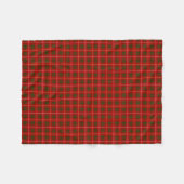 Clan Bruce Tartan Fleecedecke (Vorderseite (Horizontal))