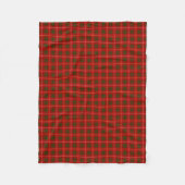 Clan Bruce Tartan Fleecedecke (Vorderseite)