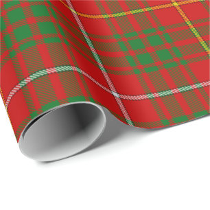 Clan Bruce Tartan Geschenkpapier