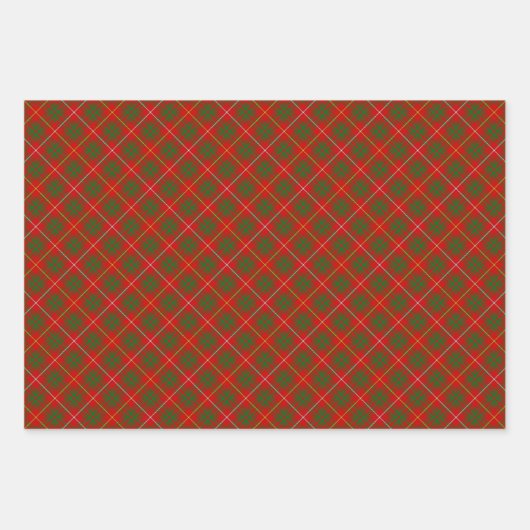 Clan Bruce Tartan Geschenkpapier Set (Vorderseite 2)