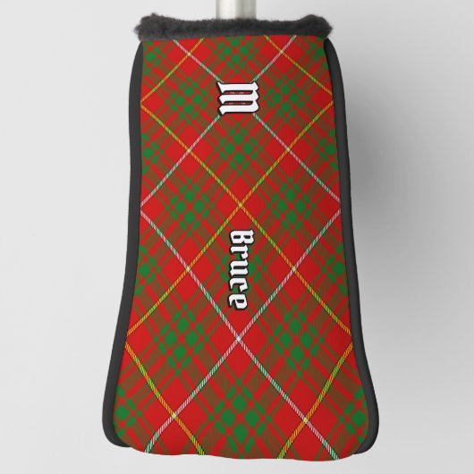Clan Bruce Tartan Golf Headcover (Rotieren 90)