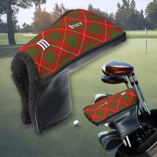 Clan Bruce Tartan Golf Headcover