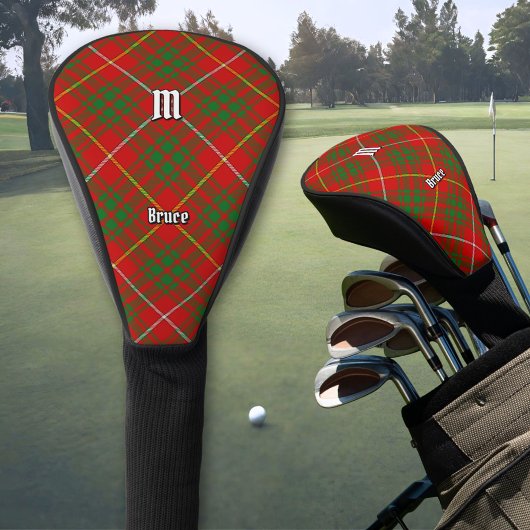 Clan Bruce Tartan Golf Headcover