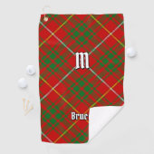 Clan Bruce Tartan Golfhandtuch (Insitu)