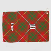 Clan Bruce Tartan Golfhandtuch (Horizontal)