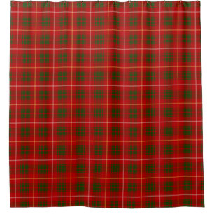 Clan Bruce Tartan Kariert Duschvorhang