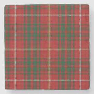 Clan Bruce Tartan Kariert Stone Untersetzer