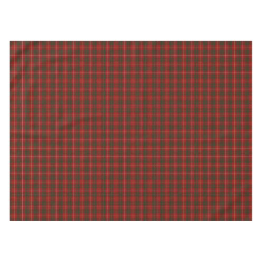 Clan Bruce Tartan Kariert Table Cloud Tischdecke (Vorderseite (Horizontal))