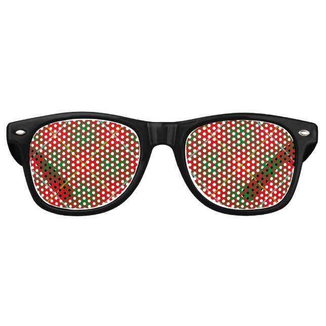 Clan Bruce Tartan Partybrille (Vorderseite)