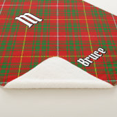 Clan Bruce Tartan Sherpadecke (3/4)