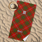 Clan Bruce Tartan Strandtuch
