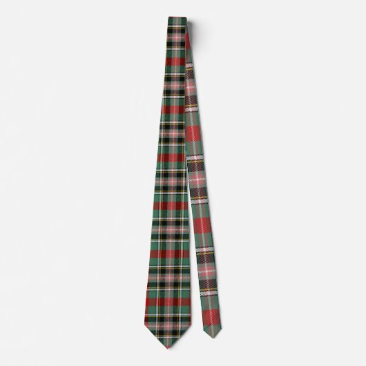Clan Bruce von Kinnaird Tartan Krawatte (Vorderseite)